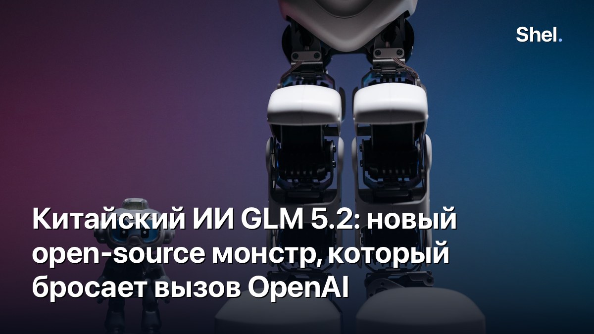 Китайский ИИ GLM 5.2: новый open-source монстр, который бросает вызов OpenAI