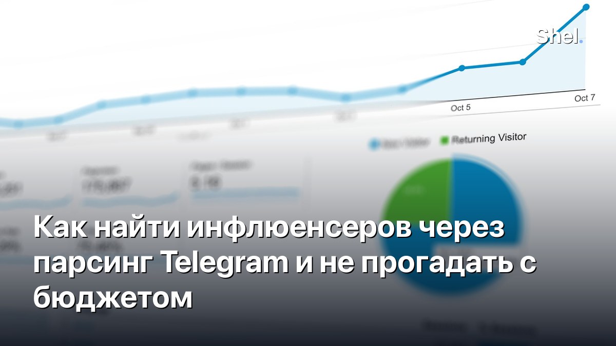Как найти инфлюенсеров через парсинг Telegram и не прогадать с бюджетом
