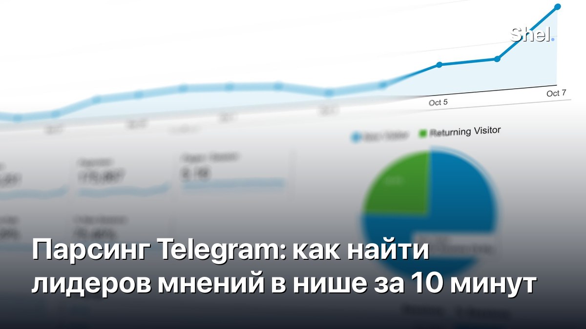 Парсинг Telegram: как найти лидеров мнений в нише за 10 минут